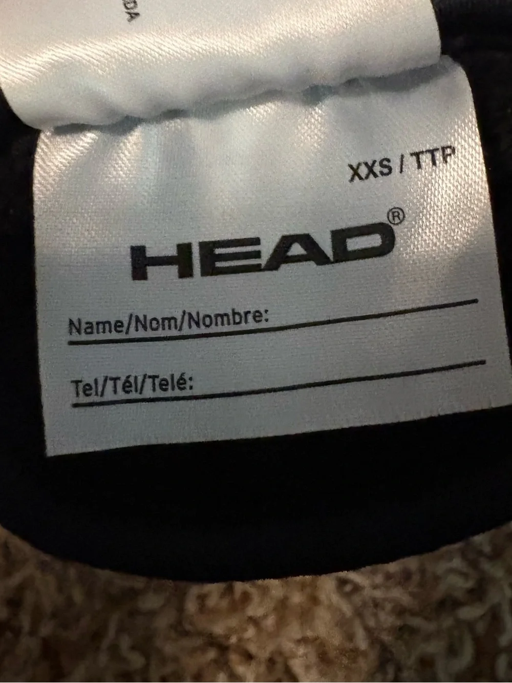 HEAD Kids XXS Black Mittens with Neon Green Logo and Reflective Trim